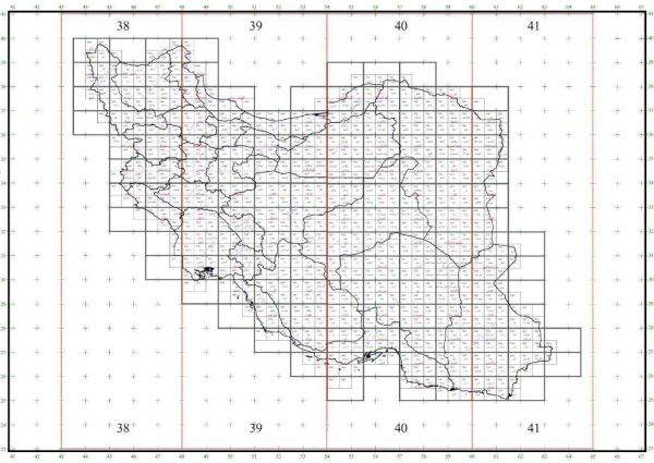 نقشه برداری UTM